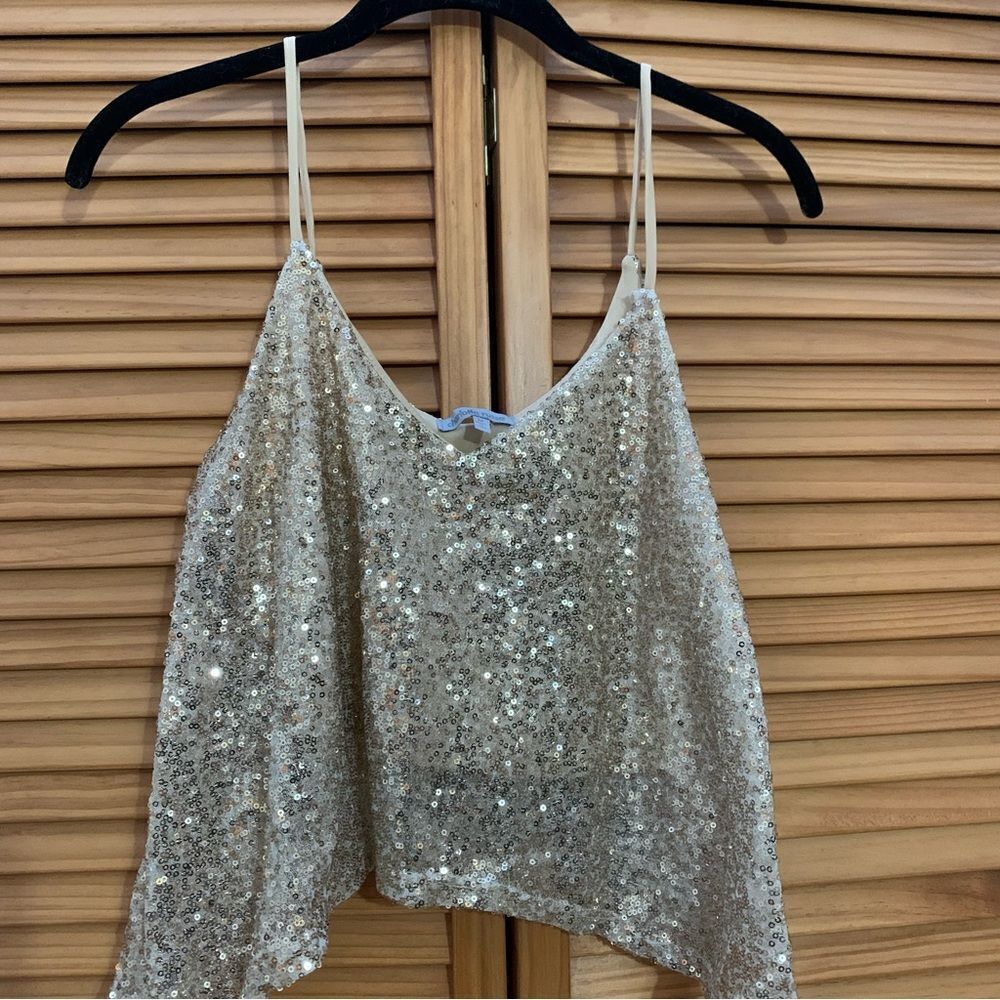 Charlotte Russe Y2k sequin tank top size medium - Picture 2 of 4